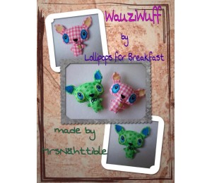 Stickmuster Mrs. Wauzi & Mr. Wuff ITH